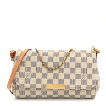LOUIS VUITTON Damier Azur Favorite MM