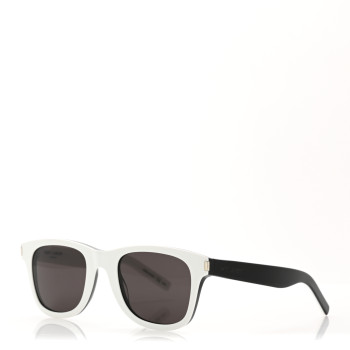 SAINT LAURENT Acetate Over Sunglasses SL 51 White