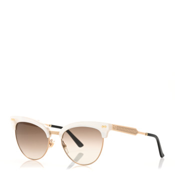 GUCCI Acetate Cat Eye Sunglasses GG4283/S White