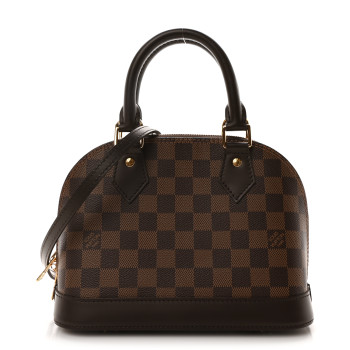 LOUIS VUITTON Damier Ebene Alma BB