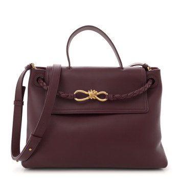 BOTTEGA VENETA Silky Calfskin Medium Ciao Ciao Barolo