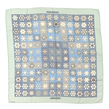 Silk Feux de L'hiver Scarf 90
