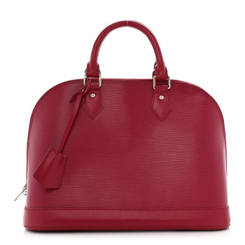 LOUIS VUITTON Epi Alma PM Fuchsia
