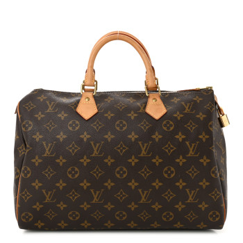 LOUIS VUITTON Monogram Speedy 35