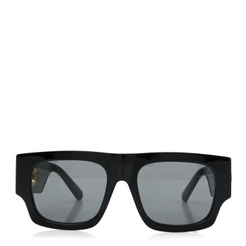 LOUIS VUITTON Acetate LV Link Square Sunglasses Z1478W Black