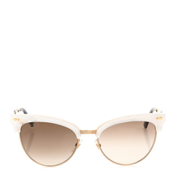 GUCCI Acetate Cat Eye Sunglasses GG4283/S White