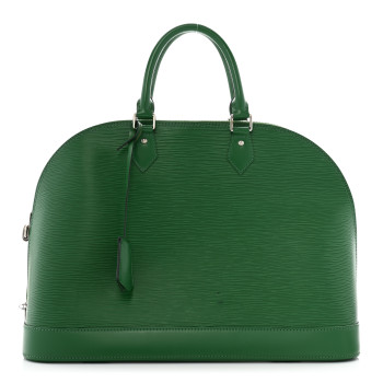 LOUIS VUITTON Epi Alma GM Menthe