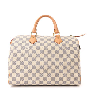 LOUIS VUITTON Damier Azur Speedy 30