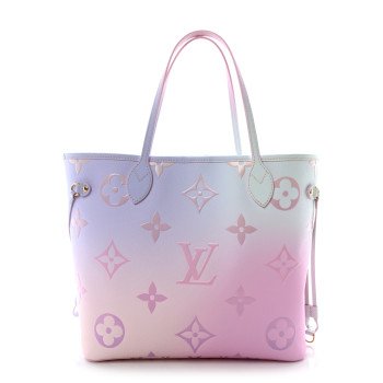 LOUIS VUITTON Monogram Giant Spring In The City Neverfull MM Sunrise Pastel