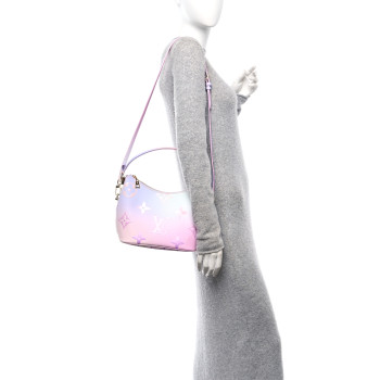 LOUIS VUITTON Monogram Giant Spring In The City Marshmallow Hobo PM Sunrise Pastel