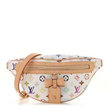 LOUIS VUITTON LV X TM Monogram Multicolor High Rise Bumbag White