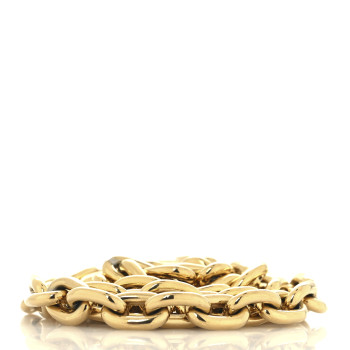 LOUIS VUITTON Metal Chain Strap Gold