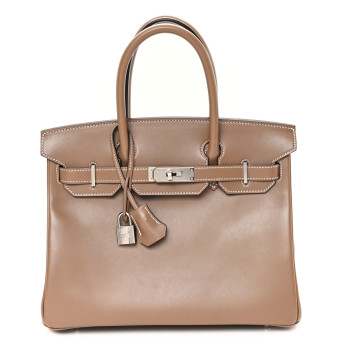 HERMES Swift Birkin 30 Etoupe