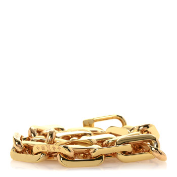 LOUIS VUITTON Metal Coussin BB Chain Strap Gold