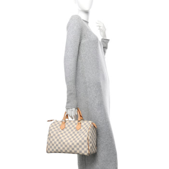 LOUIS VUITTON Damier Azur Speedy 30