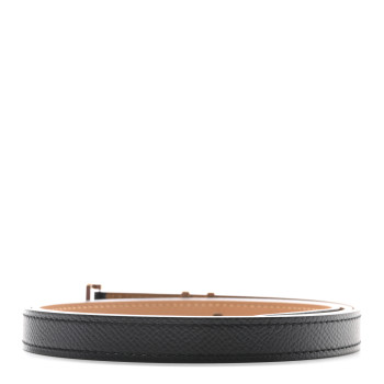 HERMES Epsom 15mm Pop H Belt 85 34 Black