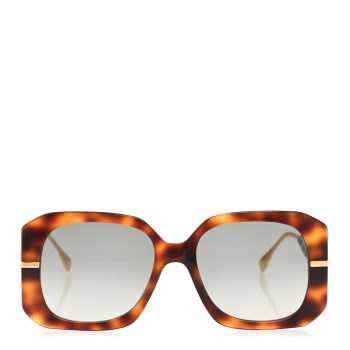 FENDI Acetate Fendigraphy Sunglasses FE40065I Havana