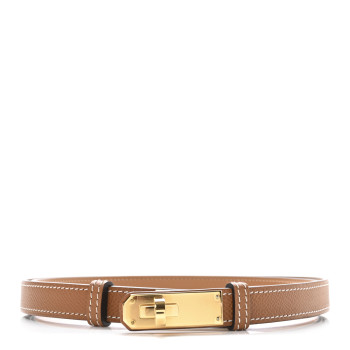 HERMES Epsom Kelly Belt Gold