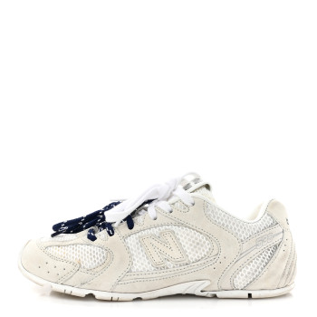 MIU MIU X NEW BALANCE Mesh Suede 530 SL Sneakers 37 White