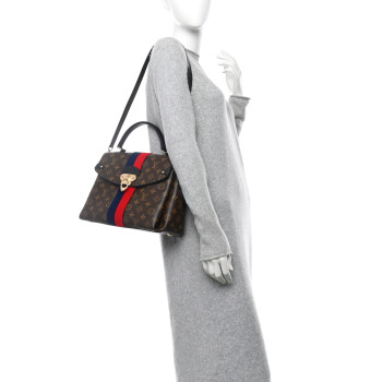 LOUIS VUITTON Monogram Georges MM Marine Cherry