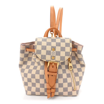 LOUIS VUITTON Damier Azur Sperone BB Backpack
