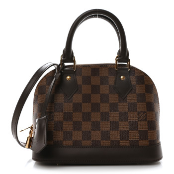 LOUIS VUITTON Damier Ebene Alma BB