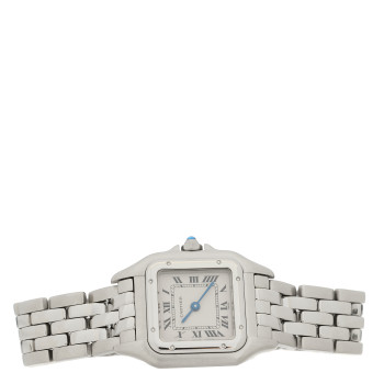 CARTIER Stainless Steel 22mm Panthere Quartz Watch