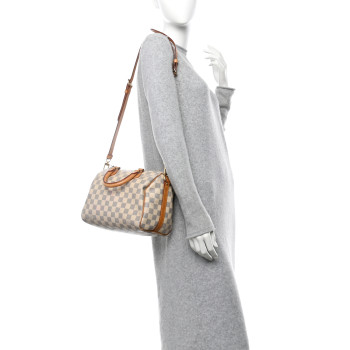 LOUIS VUITTON Damier Azur Speedy Bandouliere 25