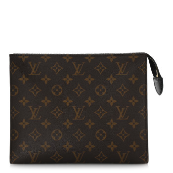LOUIS VUITTON Monogram Toiletry Pouch 26 Black