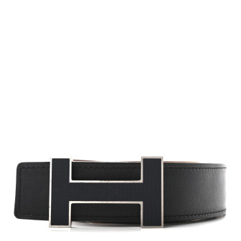 HERMES Box Epsom 32mm Quizz H Belt 85 34 Black Gold