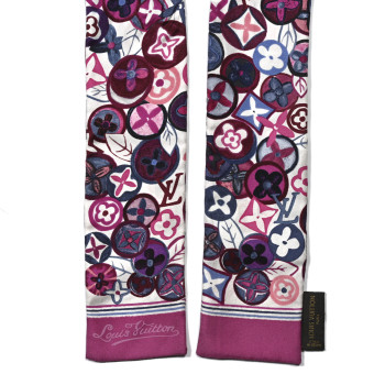 LOUIS VUITTON Silk Eugenia Bandeau Rose