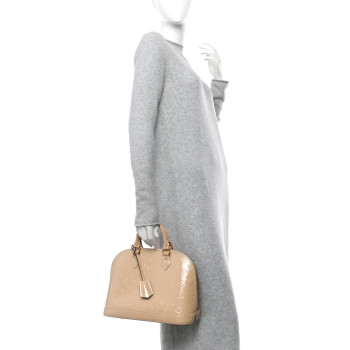 LOUIS VUITTON Vernis Alma PM Dune