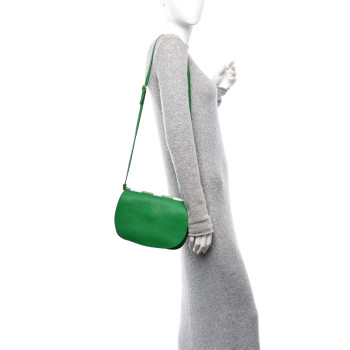 HERMES Taurillon Clemence Chevre Mysore Saut 25 Bamboo