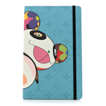 LOUIS VUITTON LV x TM Jane Superflat Notebook MM Turquoise