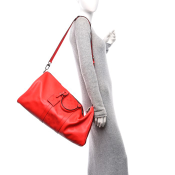 LOUIS VUITTON Taigarama Keepall Bandouliere 50 Fire Red