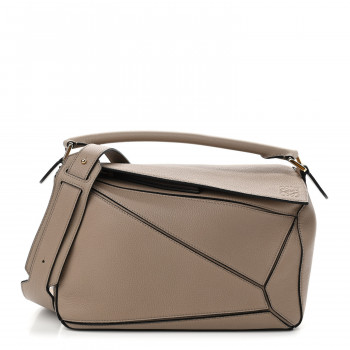loewe puzzle bag sand mink