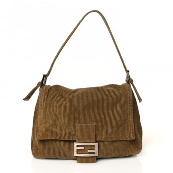 バッグ Fendi corduroy mamma baguette bag 4cfd5478420dfc0cba5f55674f1d79