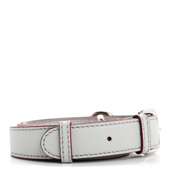 FENDI Calfskin Adjustable Peekaboo Strap Light Blue