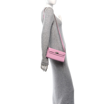 HERMES Epsom Kelly To Go Wallet Mauve Sylvestre