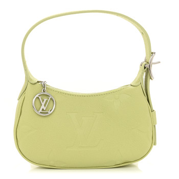 LOUIS VUITTON Empreinte Monogram Mini Moon Vert Noto Green