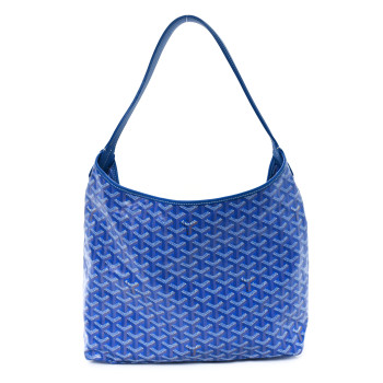 GOYARD Goyardine Boheme Hobo Blue