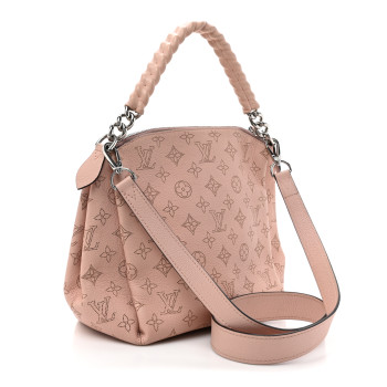 LOUIS VUITTON Mahina Babylone Chain BB Magnolia