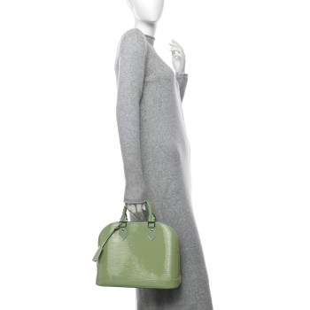 LOUIS VUITTON Electric Epi Alma PM Amande