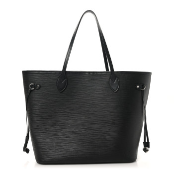 LOUIS VUITTON Epi Neverfull MM Black