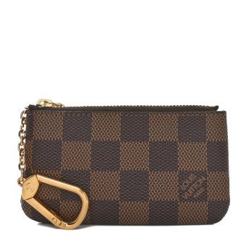 LOUIS VUITTON Damier Ebene Key Pouch