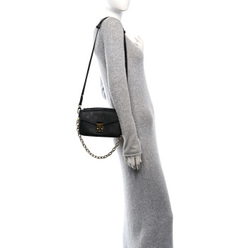 LOUIS VUITTON Empreinte Pochette Metis East West Black