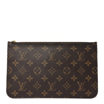 LOUIS VUITTON Monogram Neverfull MM GM Pochette