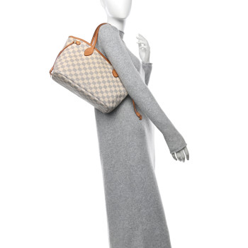 LOUIS VUITTON Damier Azur Neverfull PM