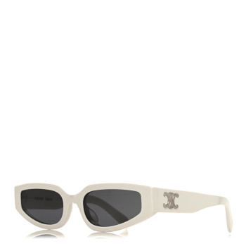CELINE Acetate Sunglasses CL40269U White
