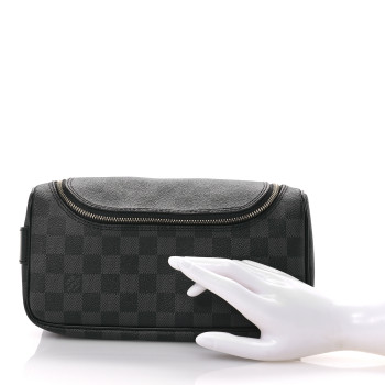 LOUIS VUITTON Damier Graphite Toiletry Pouch
